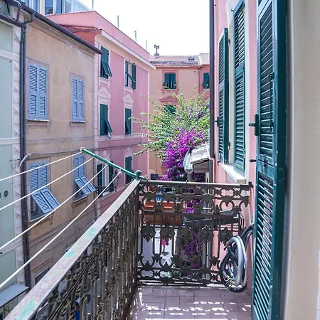 057 - Casa Portobello, Nel Pieno Centro A 50 Metri Dal Mare, Spiaggia E Baia Del Silenzio Unesco * Сестри-Леванте